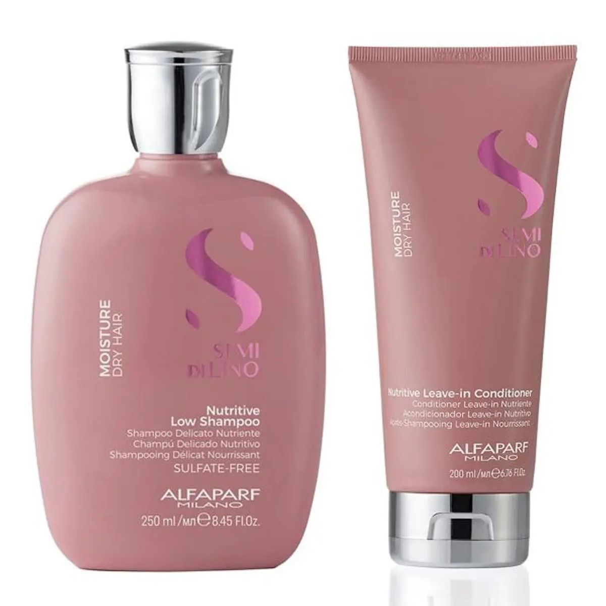 ALFAPARF MILANO - Shampoo y Acondicionador Nutrición Alfaparf 250 y 200 ml