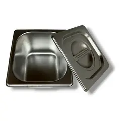 NO LOGO - Bandejas Asaderas Con Tapa Salseras 18cm X 16cm