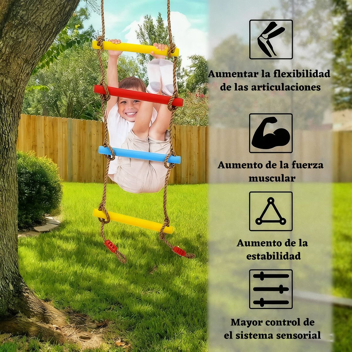 GENERICO - Columpio De Escaladacuerda Regalos De Navidad Para Niños