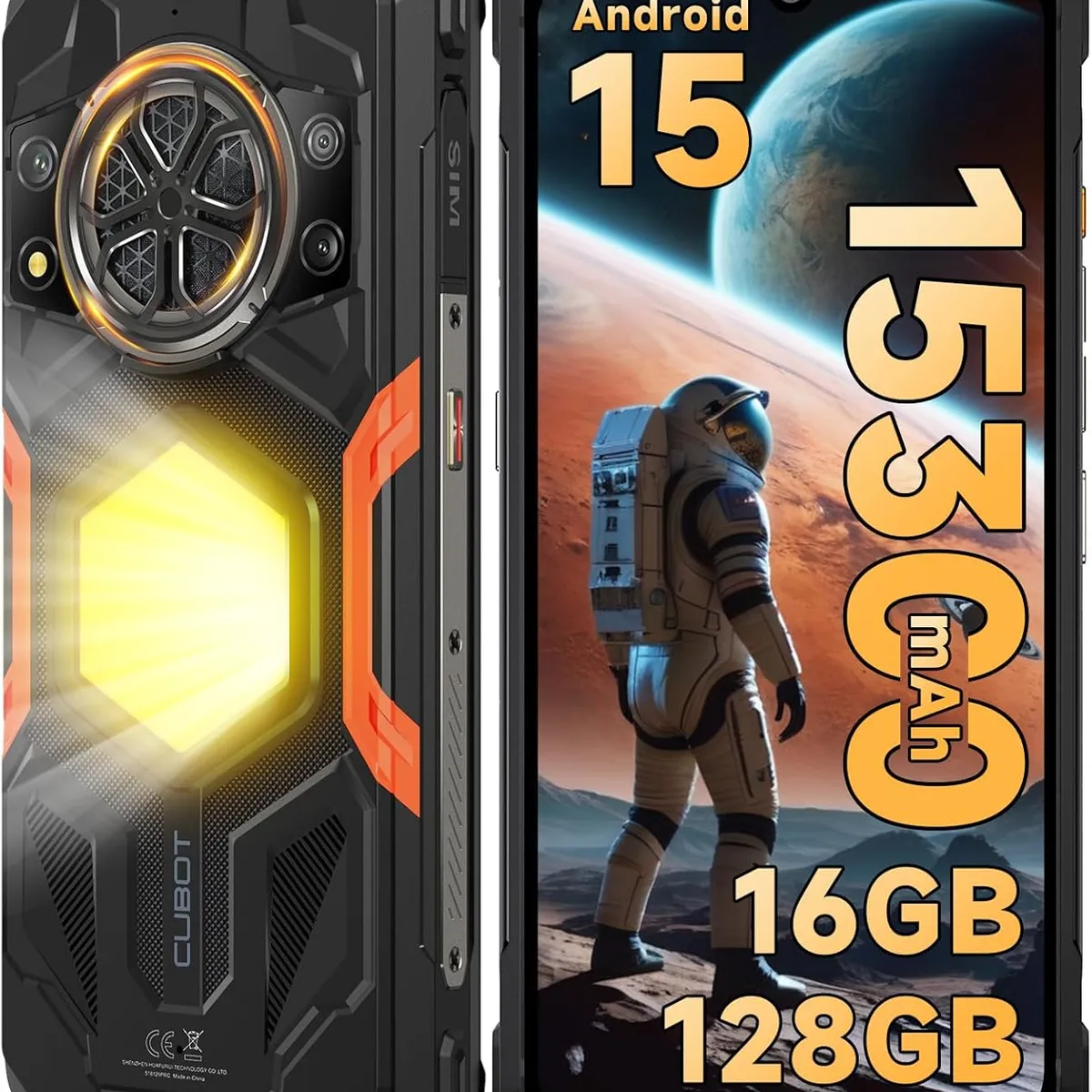 CUBOT - Cubot Kingkong Power 5 Celular 16GB+128GB 15300mAh Andiord 15