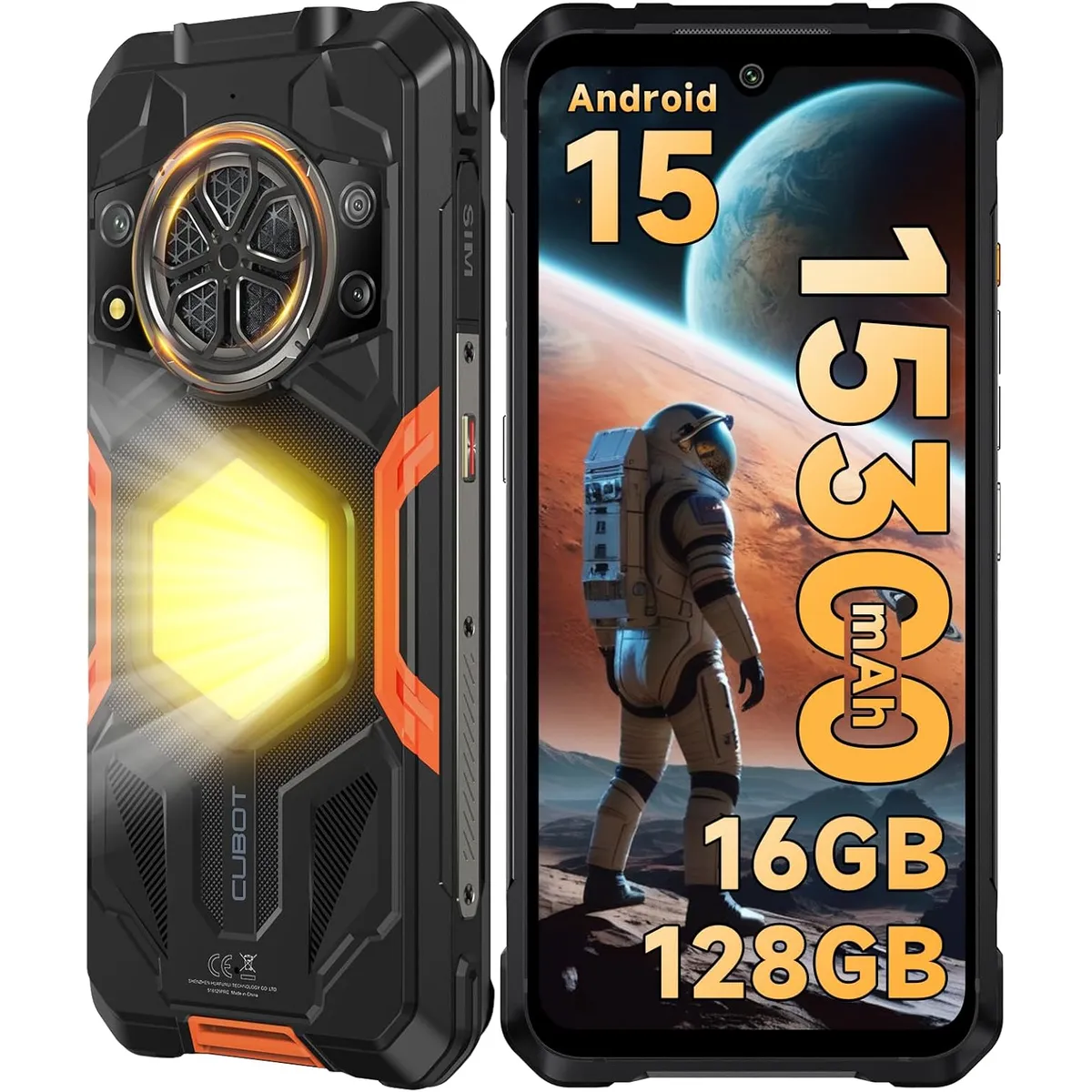 CUBOT - Cubot Kingkong Power 5 Celular 16GB+128GB 15300mAh Andiord 15
