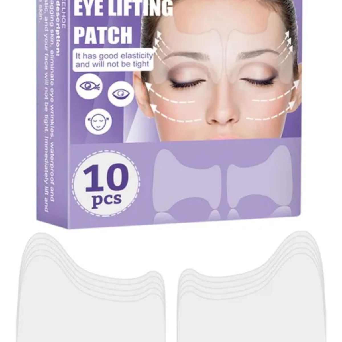 GENERICO - Parches Levantamiento Ocular Lifting para Ojos 10 piezas