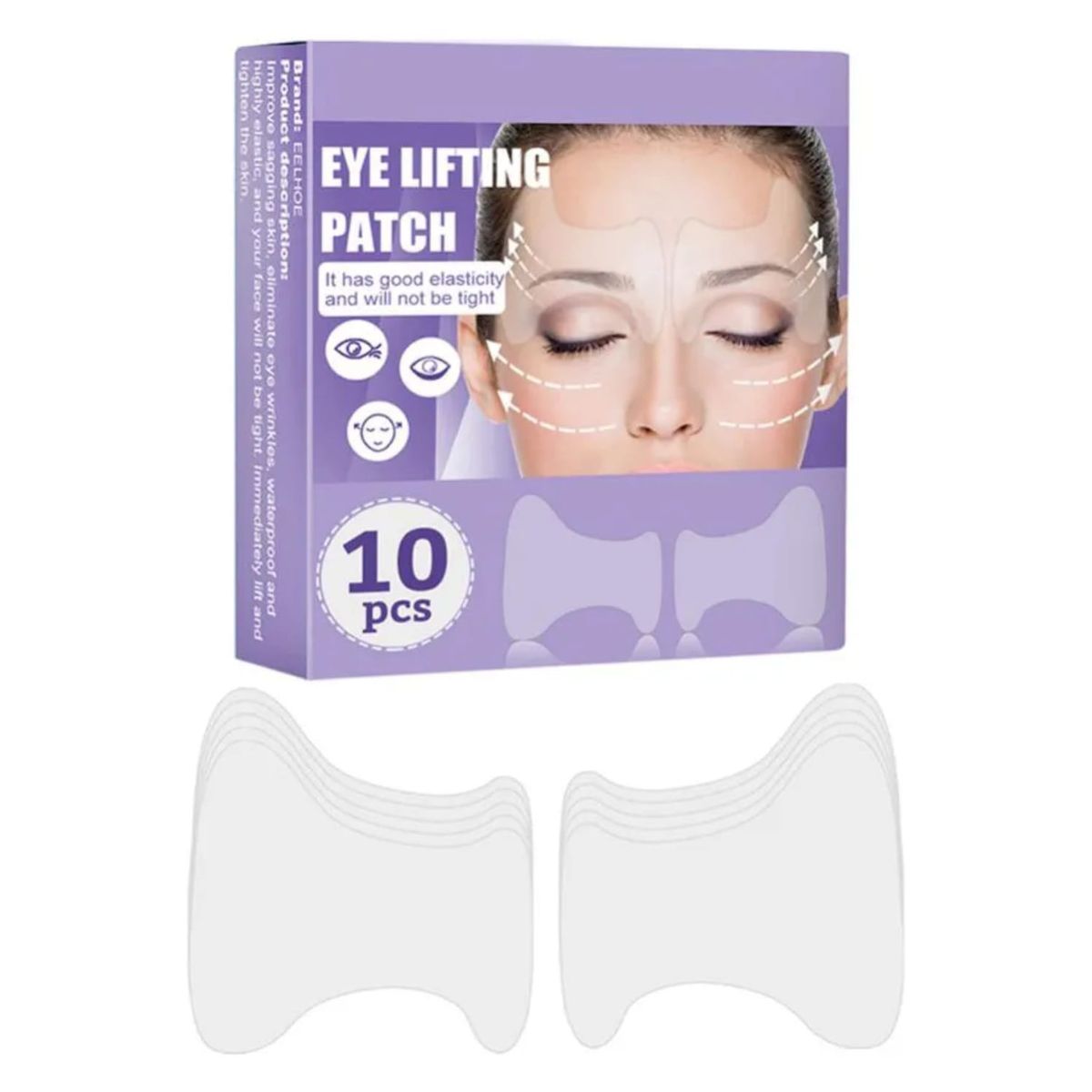 GENERICO - Parches Levantamiento Ocular Lifting para Ojos 10 piezas