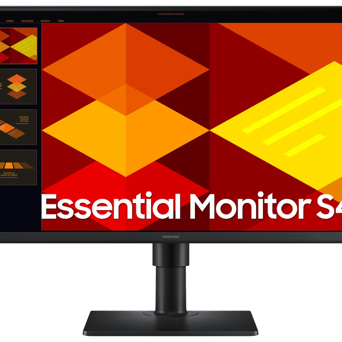 SAMSUNG - Samsung Monitor S4 S40GD 24" FHD IPS 100Hz LS24D400GALXZS