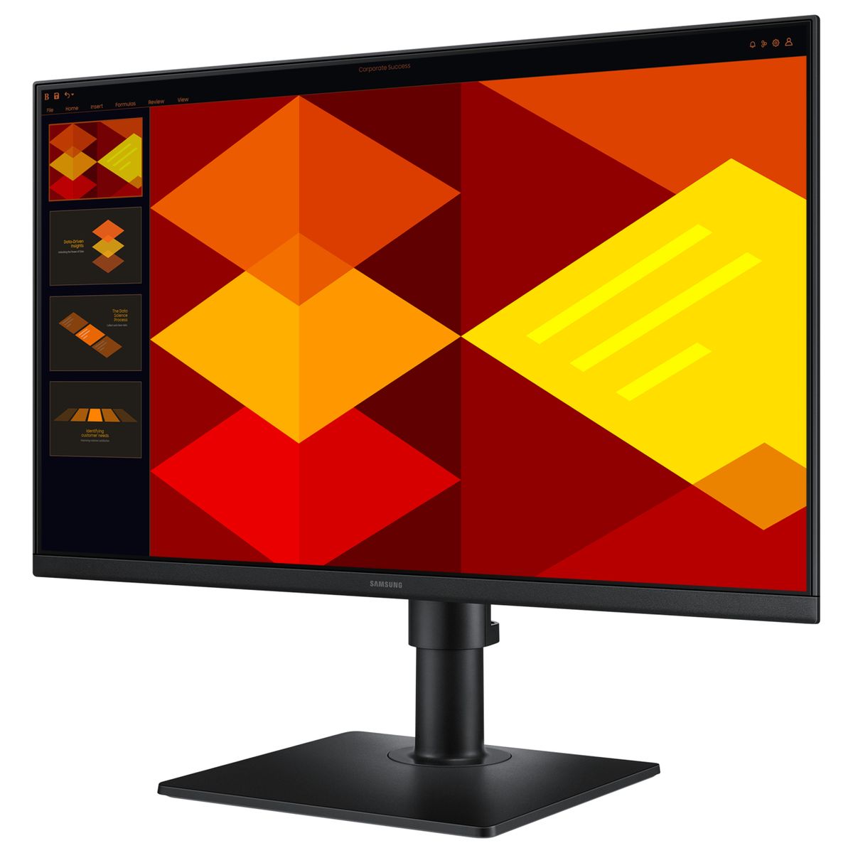 SAMSUNG - Samsung Monitor S4 S40GD 24" FHD IPS 100Hz LS24D400GALXZS