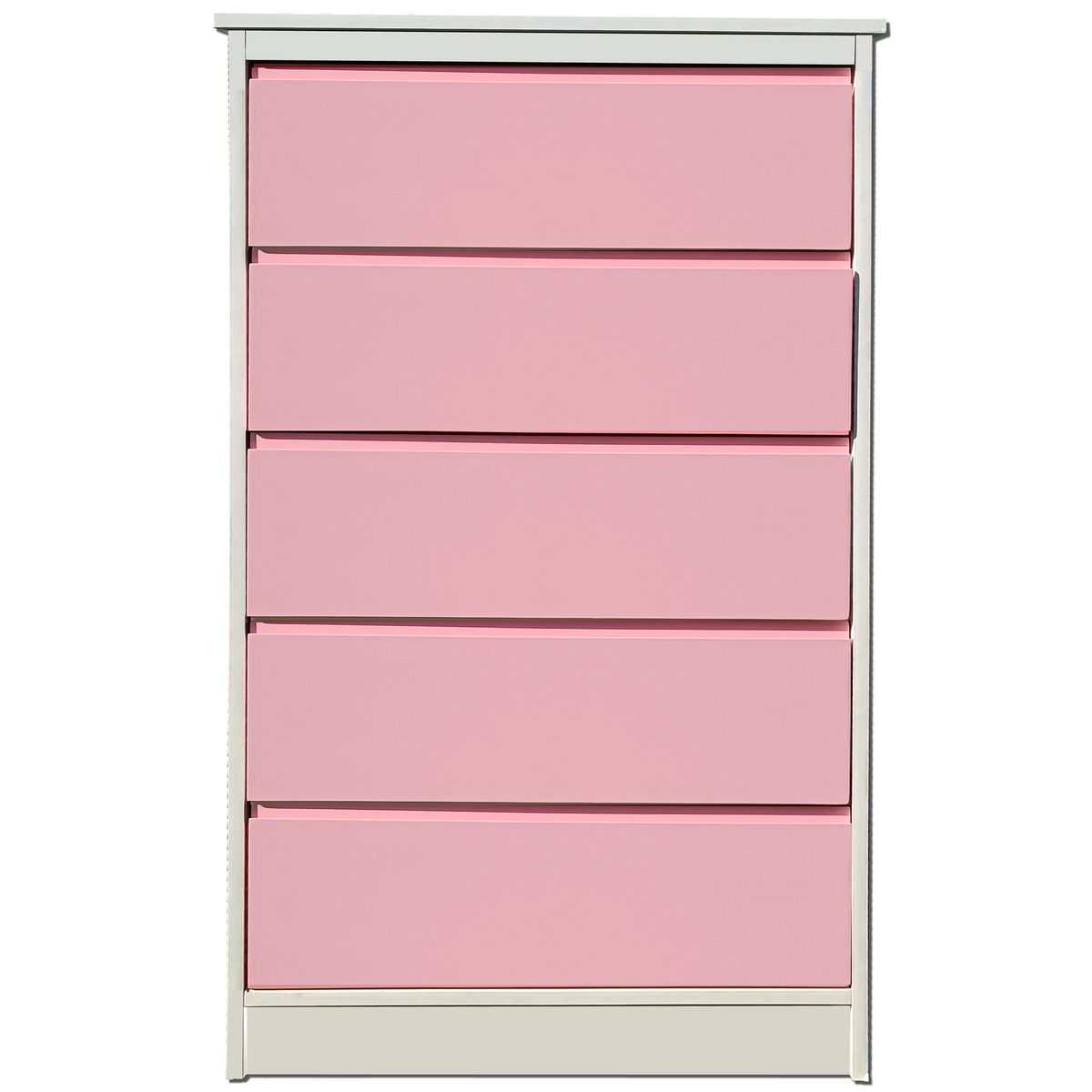 DECORACION CREATIVA - Cajonera Rosado Pastel 5 cajones Minimal