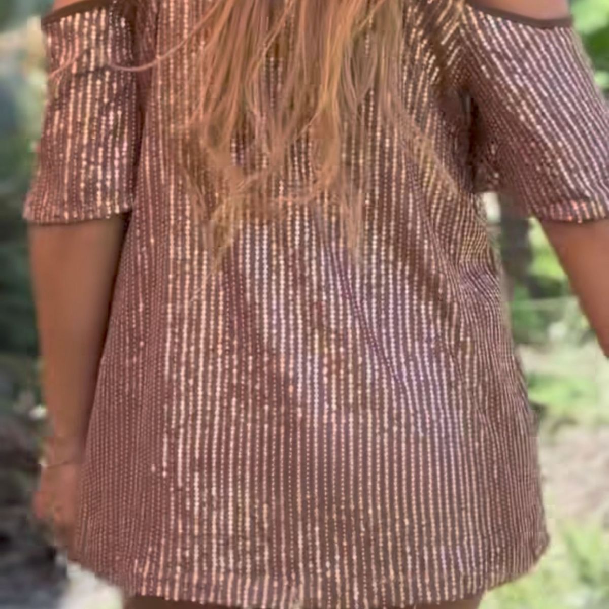 ARRAKASTA - Polera de lentejuelas S-M y L