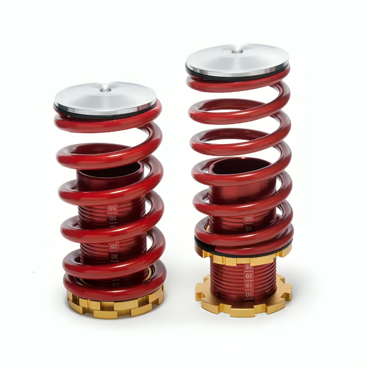 GENERICO - Kit Coilover Universal Suspensión Regulable Auto 4 Unidades