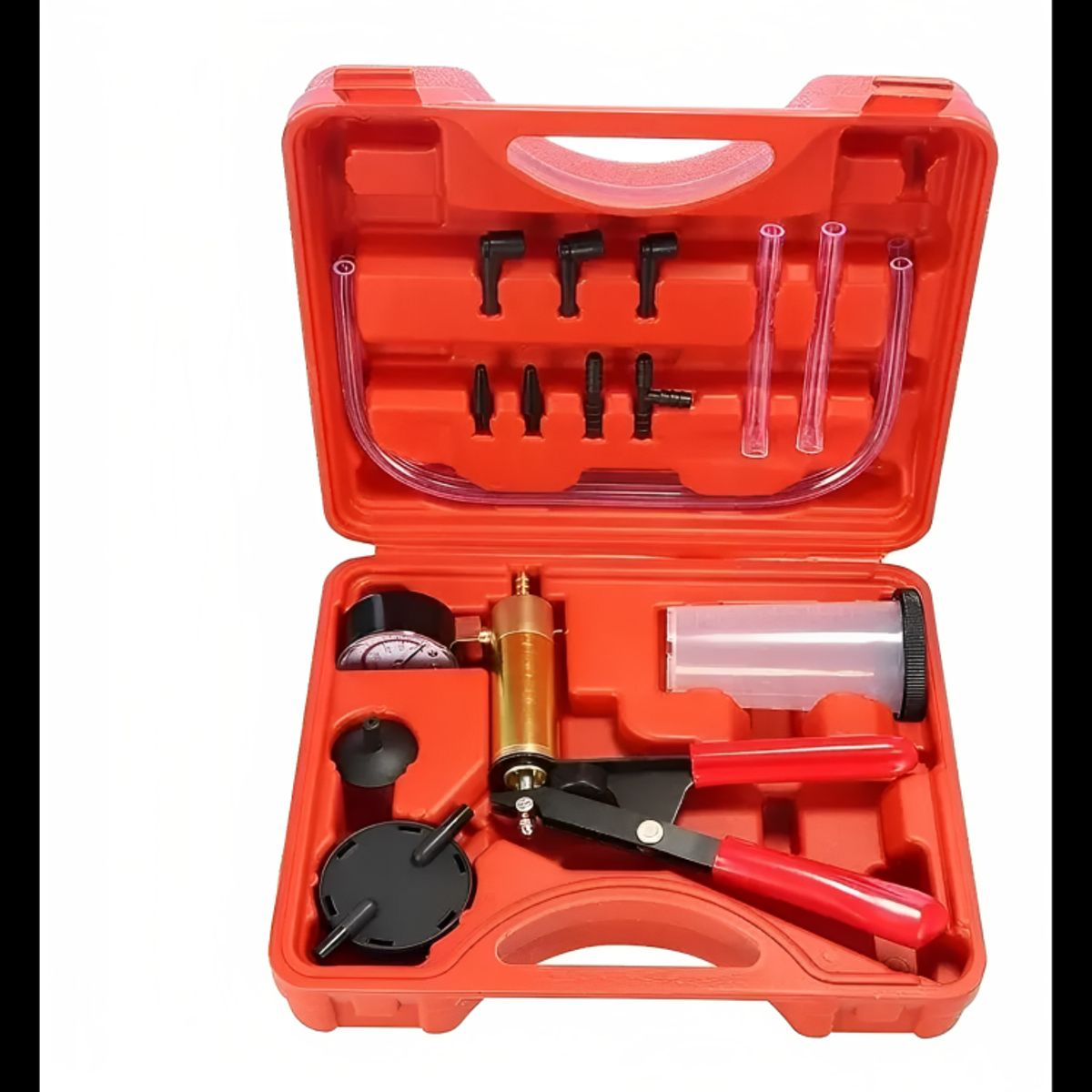 GENERICO - Kit Bomba Purgador Sangrador De Frenos De Vacio