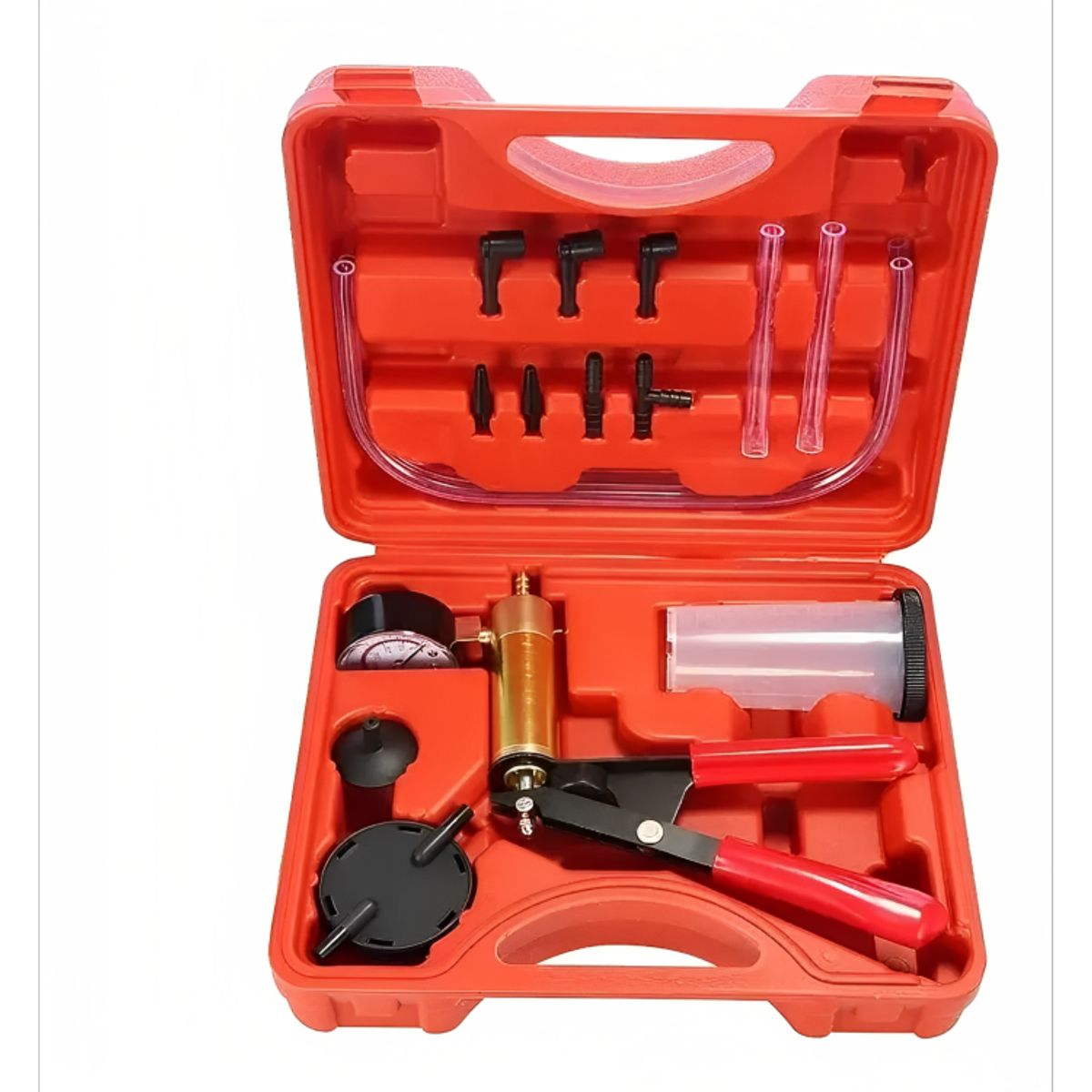 GENERICO - Kit Bomba Purgador Sangrador De Frenos De Vacio