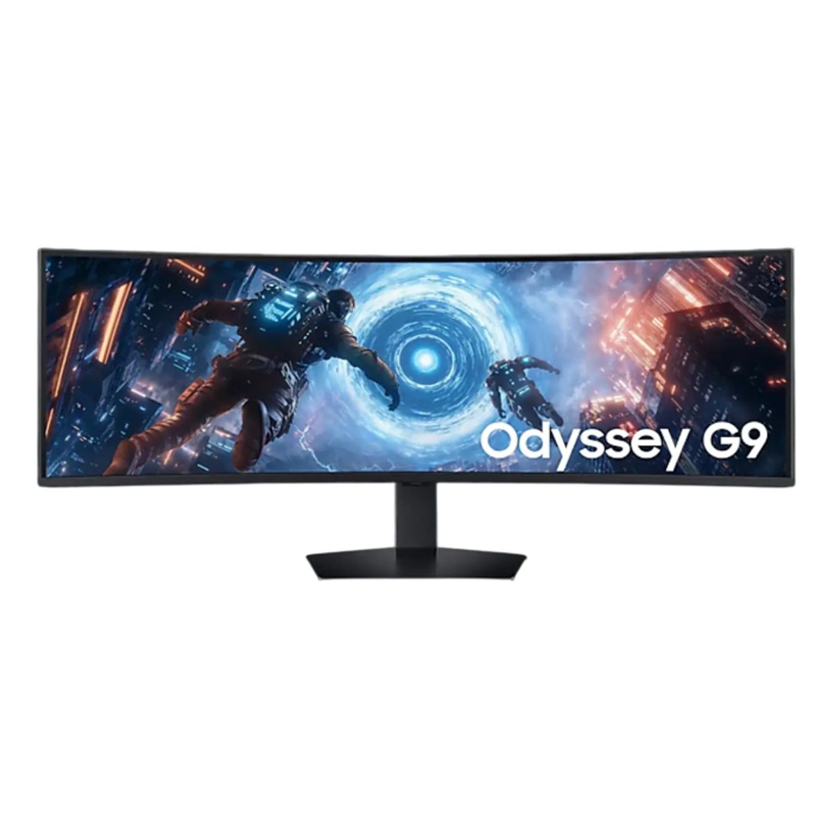 SAMSUNG - Samsung Odyssey G9 Monitor Gamer Curvo 49" DQHD, VA, 144Hz, 1ms, HDMI, DP, USB-A, Jack 3.5mm