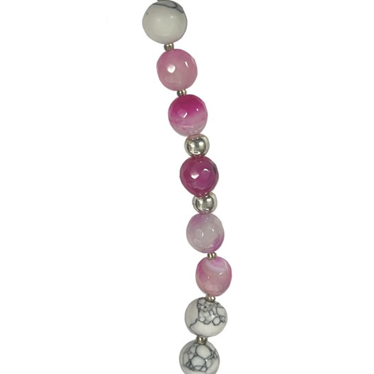 TAETHAI - Pulsera de piedras naturales con plata 925 tai