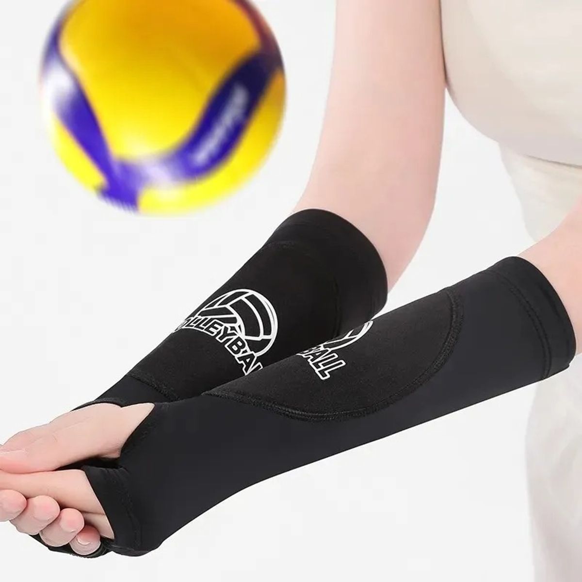 GENERICO - Mangas Protección Para Profesional Voleibol Mujer Brazo 2x