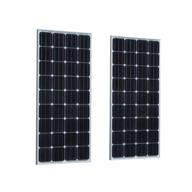U BUY - Pack 2 Panel Solar Monocristalino Fotovoltaico 17,5v 200w