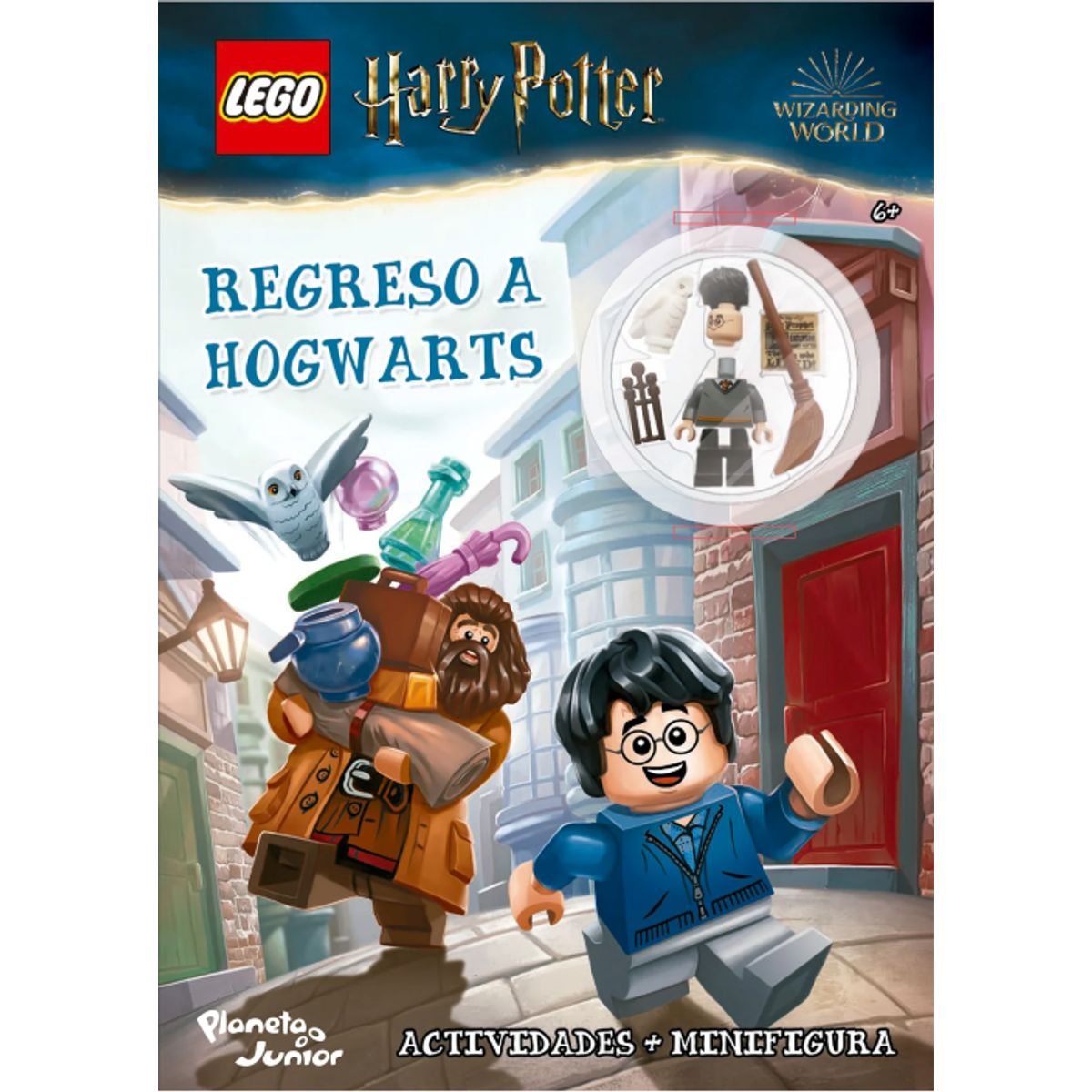 PLANETA JUNIOR - REGRESO A HOGWARTS ACTIVIDADES + MINIFIGURA LEGO