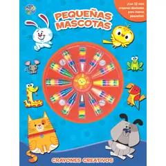 PHIDAL - PEQUEÑAS MASCOTAS CRAYONES CREATIVOS