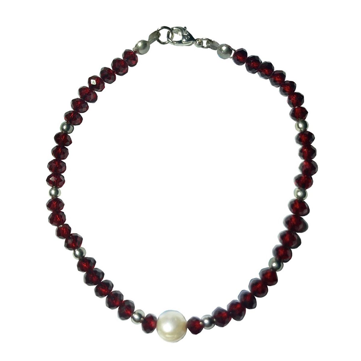 TAETHAI - Pulsera de plata 925 y Cristales