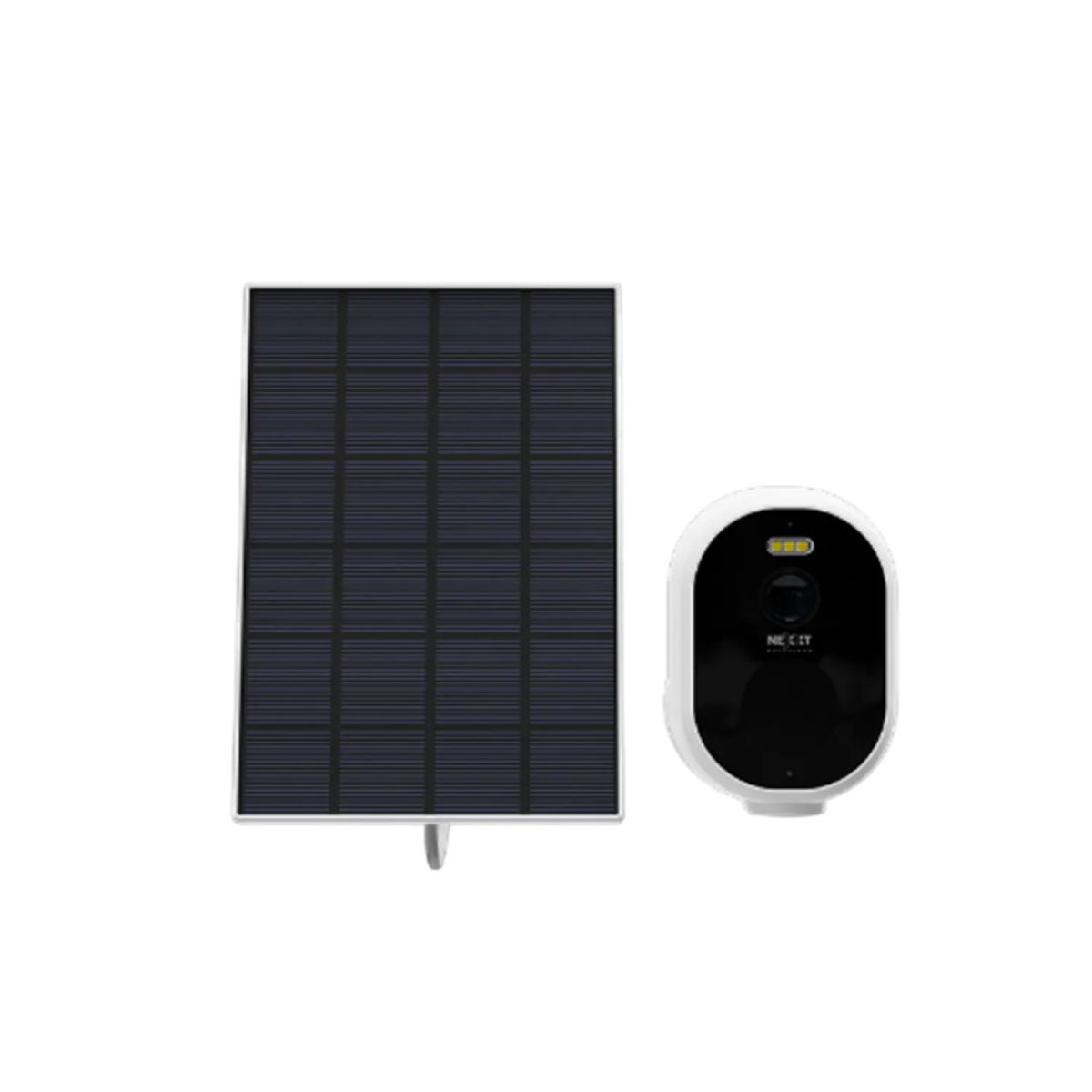 NEXXT SOLUTIONS - Nexxt NHC-OF20S Cámara Wi-Fi 2K Solar IP65 MicroSD InteriorExterior Sirena