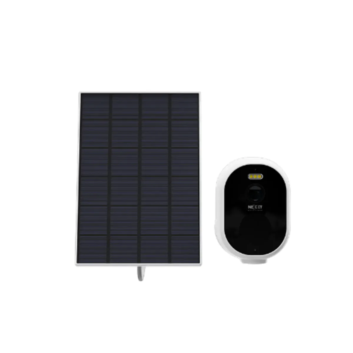 NEXXT SOLUTIONS - Nexxt NHC-OF20S Cámara Wi-Fi 2K Solar IP65 MicroSD InteriorExterior Sirena