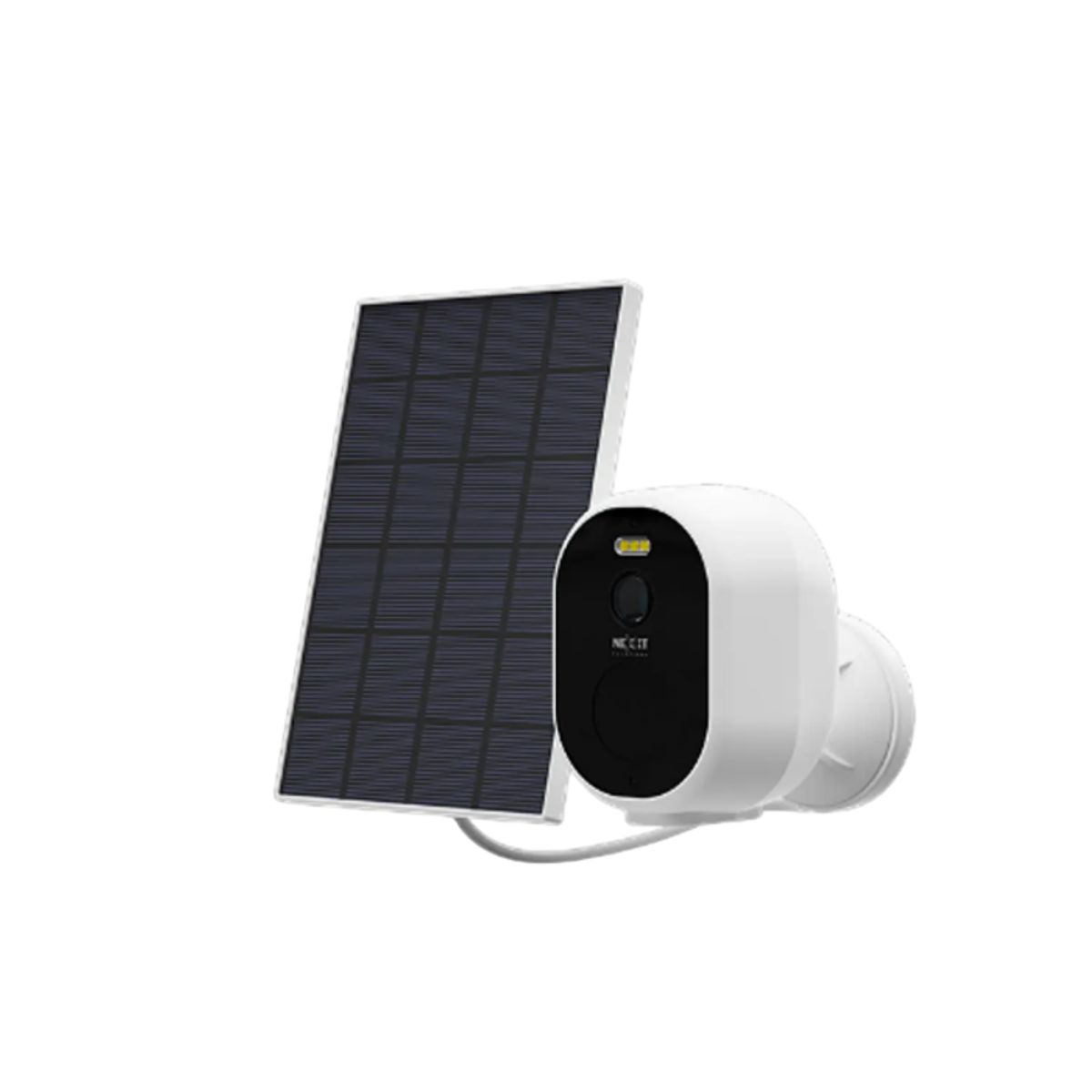 NEXXT SOLUTIONS - Nexxt NHC-OF20S Cámara Wi-Fi 2K Solar IP65 MicroSD InteriorExterior Sirena