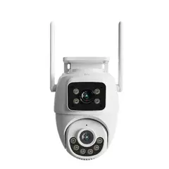 NEXXT SOLUTIONS - Nexxt NHC-OP30DL Cámara Wi-Fi PTZ Doble Lente Exterior Seguridad 247