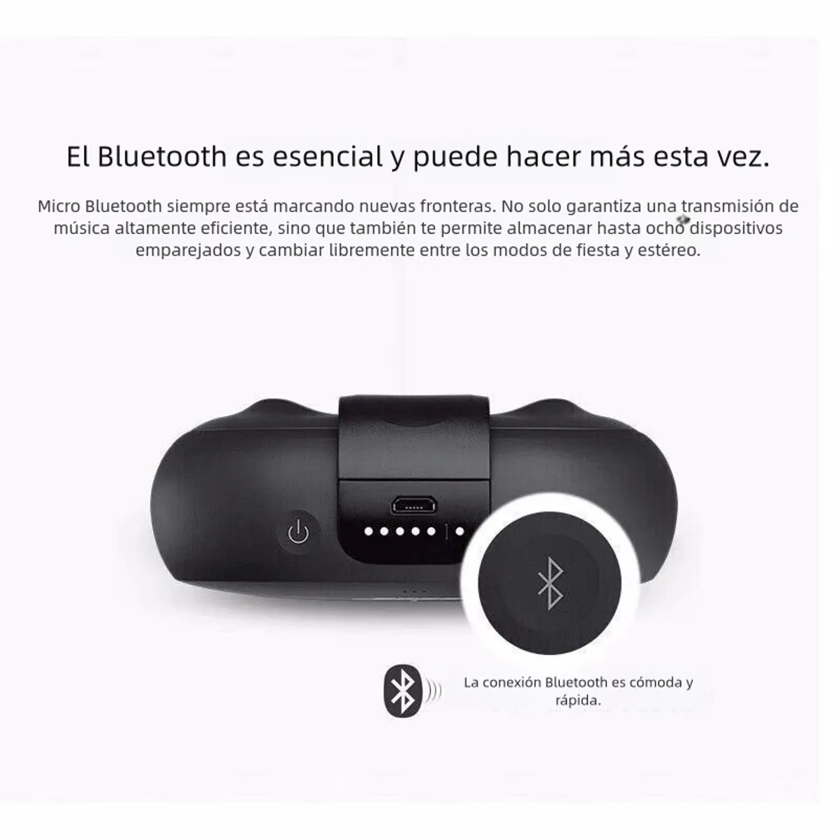 BOSE - BOSE SoundLink micro altavoz Bluetooth Azul