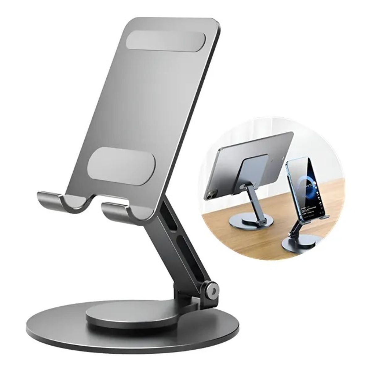 GENERICO - Soporte Celular Para Ipad Tablet Escritorio Giratorio