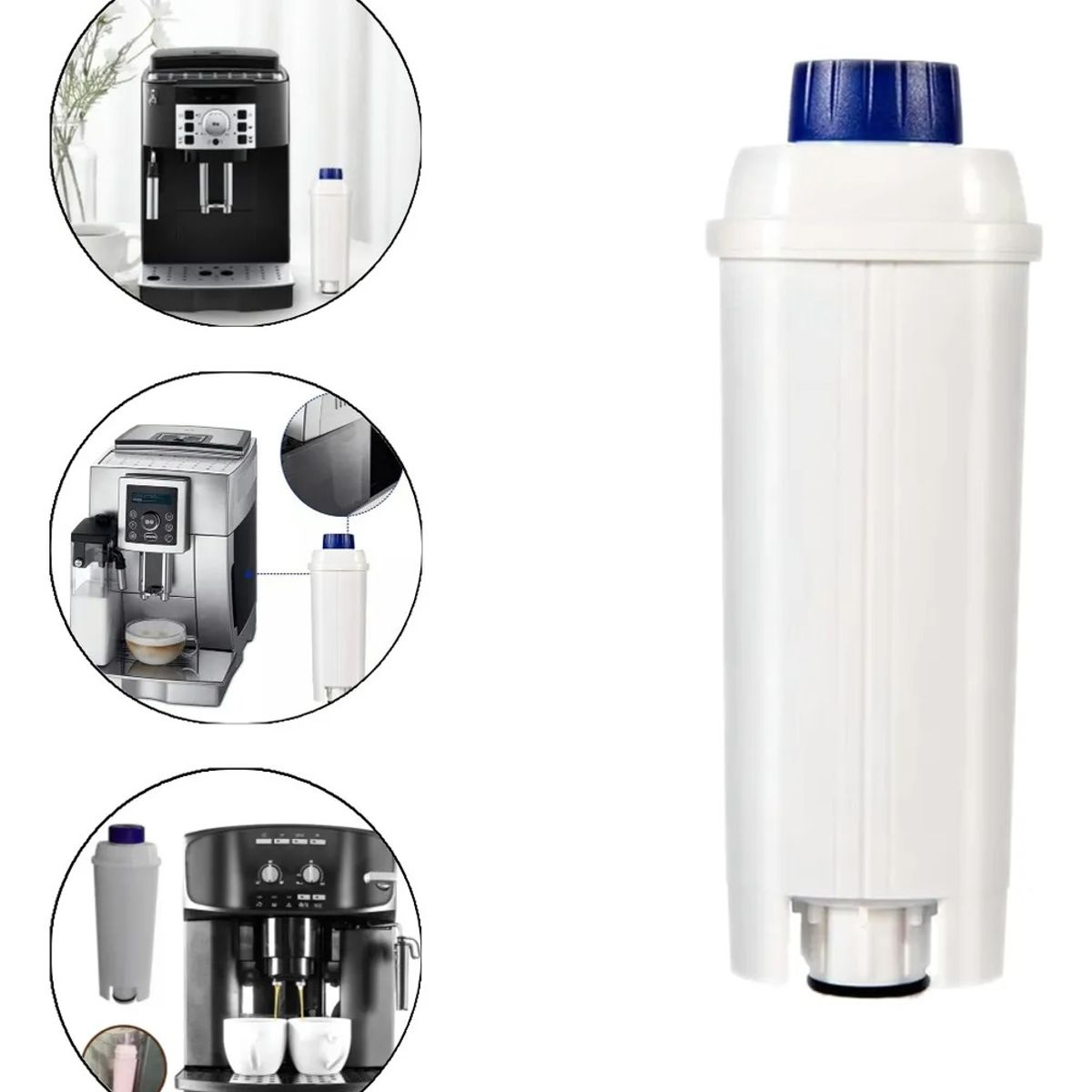 GENERICO - Filtro De Agua Para Cafeteras Delonghi Dlsc002 Ser3017 Ec800