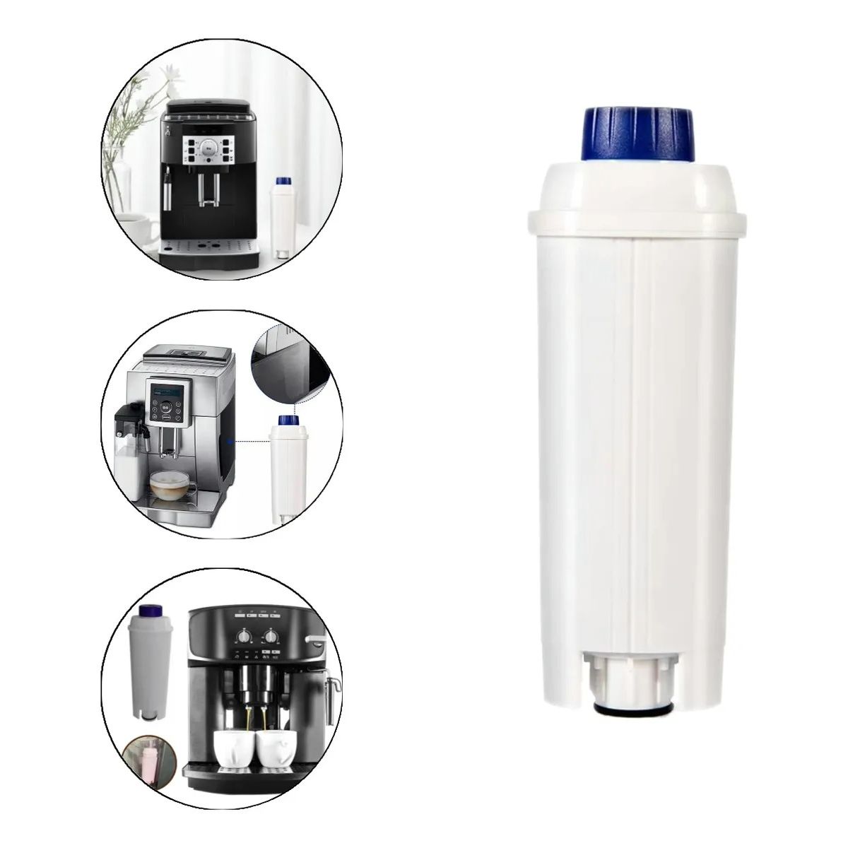 GENERICO - Filtro De Agua Para Cafeteras Delonghi Dlsc002 Ser3017 Ec800