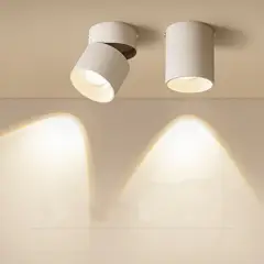 TATEE - Set 2 focos de luz Downlight Plegable Tres colores de luz