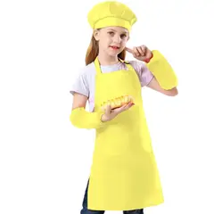 ATURE - Set Delantal Y Gorro Chef Infantil Y Mangas