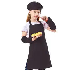 ATURE - Set Delantal Y Gorro Chef Infantil Y Mangas