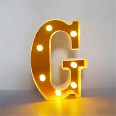 GENERICO - Letras Decorativas Con Luces Led «H»