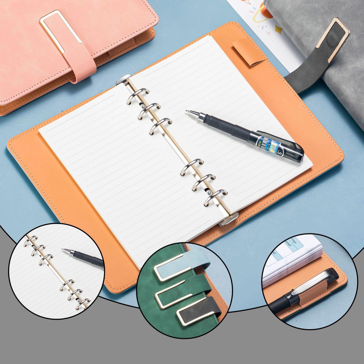 ATURE - Set Organizador De Dinero Gastos Y Presupuestos Libreta A6