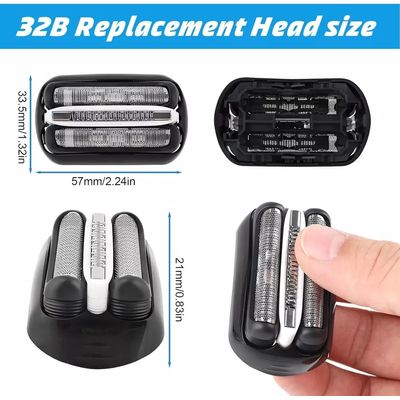 Imagen 2 del producto Repuesto Hoja Afeitadora Para Braun Series 3 (32b) Cortador