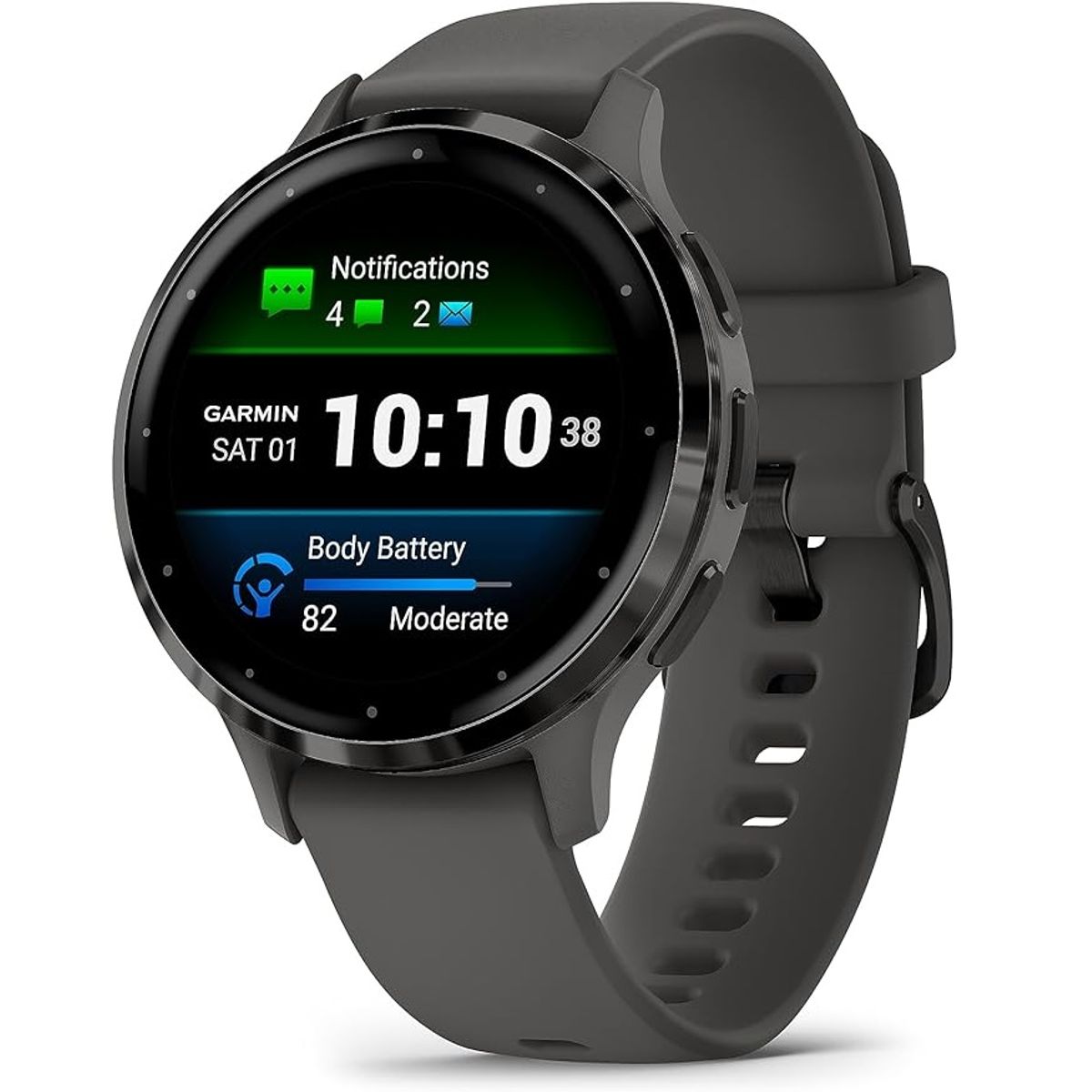 GARMIN - Garmin Venu 3S GPS Smartwatch 41mm - Pebble Grey