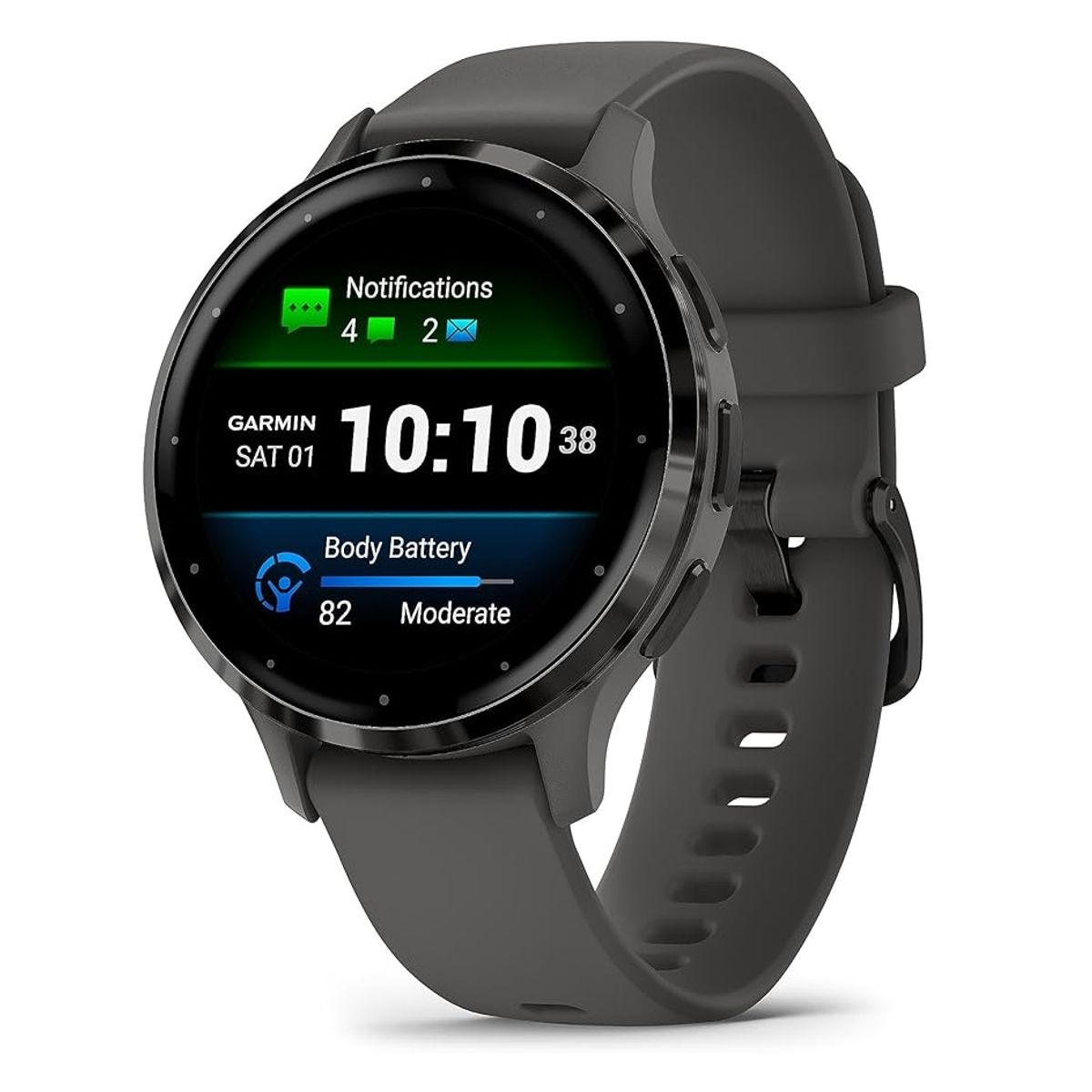 GARMIN - Garmin Venu 3S GPS Smartwatch 41mm - Pebble Grey