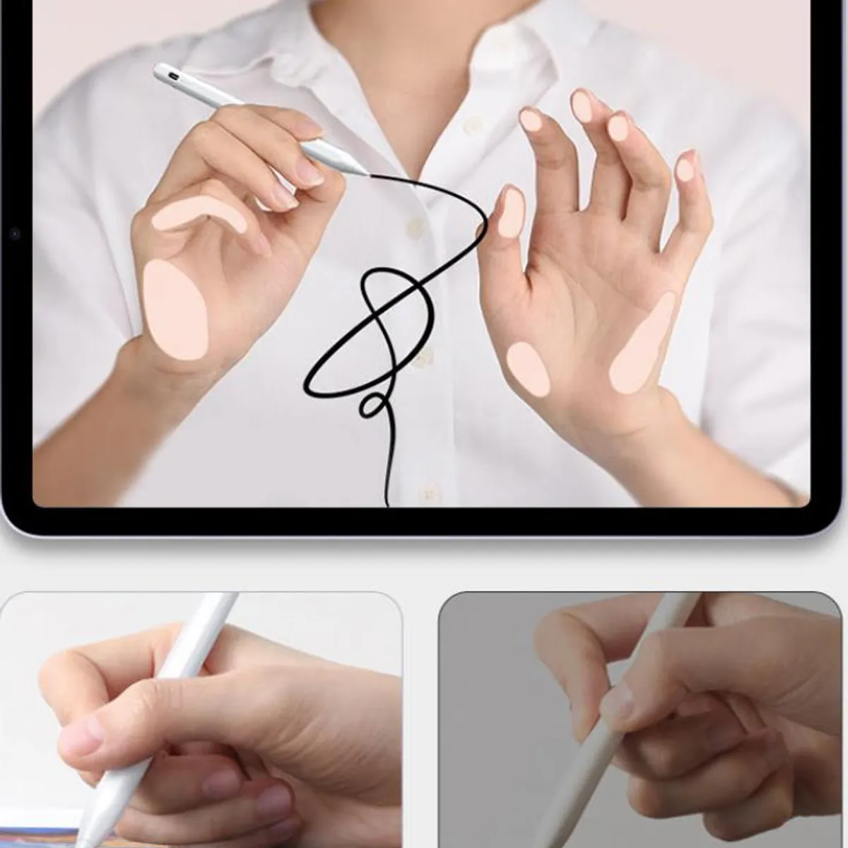 PUREPOWER - Funda Teclado Touchpad de Español y mouse para iPad 10.9 10ª  y iPad A16