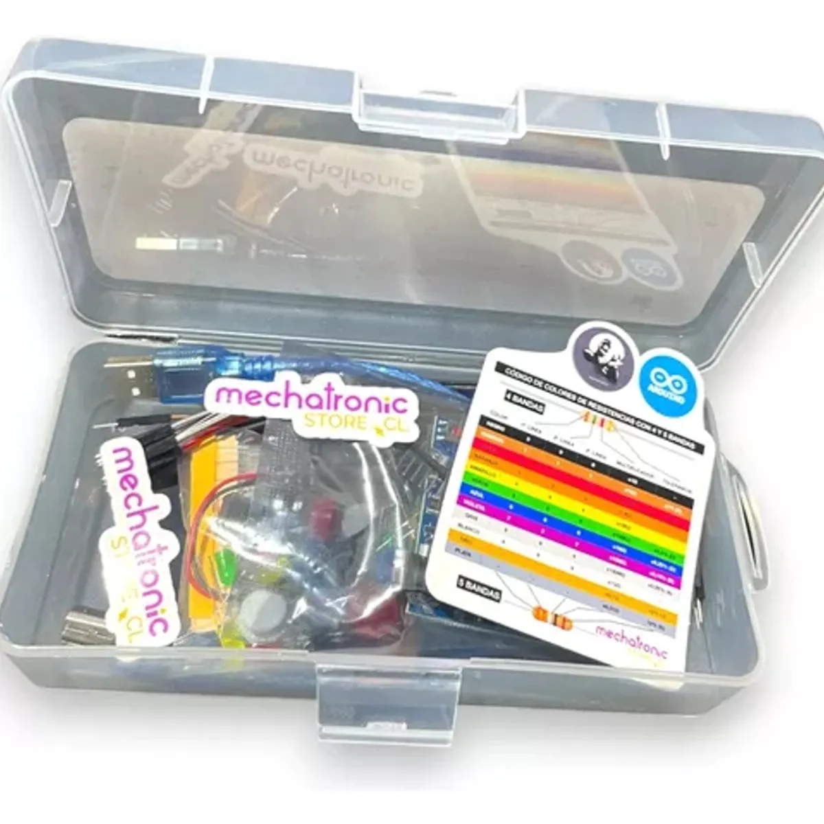 KINDA NICE - Kit Inicial Arduino Uno Compatible Básico Principiante