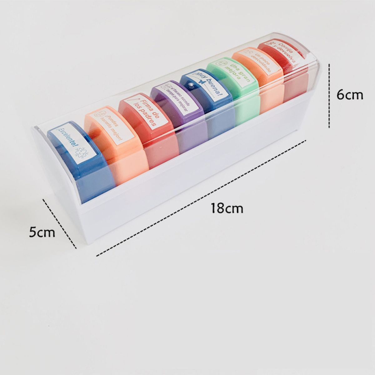 KINDA NICE - Sellos Escolares Personalizados Comentario Profesor Español