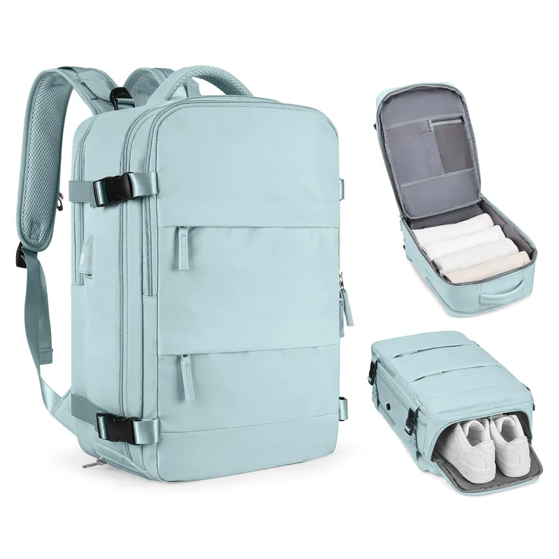 COZYNOOK - Mochila Impermeable y Multifuncional de Viaje Grande