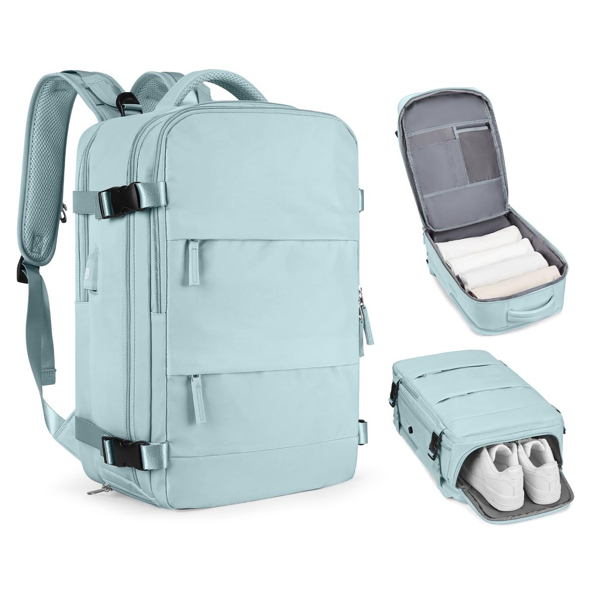 BITART - Mochila Impermeable y Multifuncional de Viaje Grande