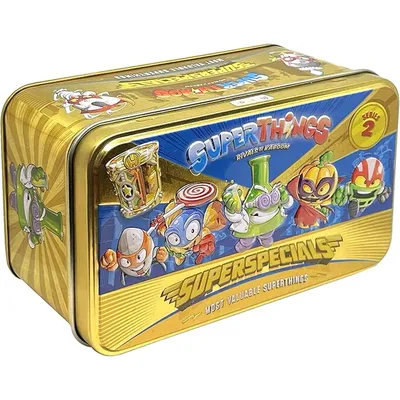 Imagen 2 del producto Superzings Lata Dorada Series 2 Figuras Exclusivas