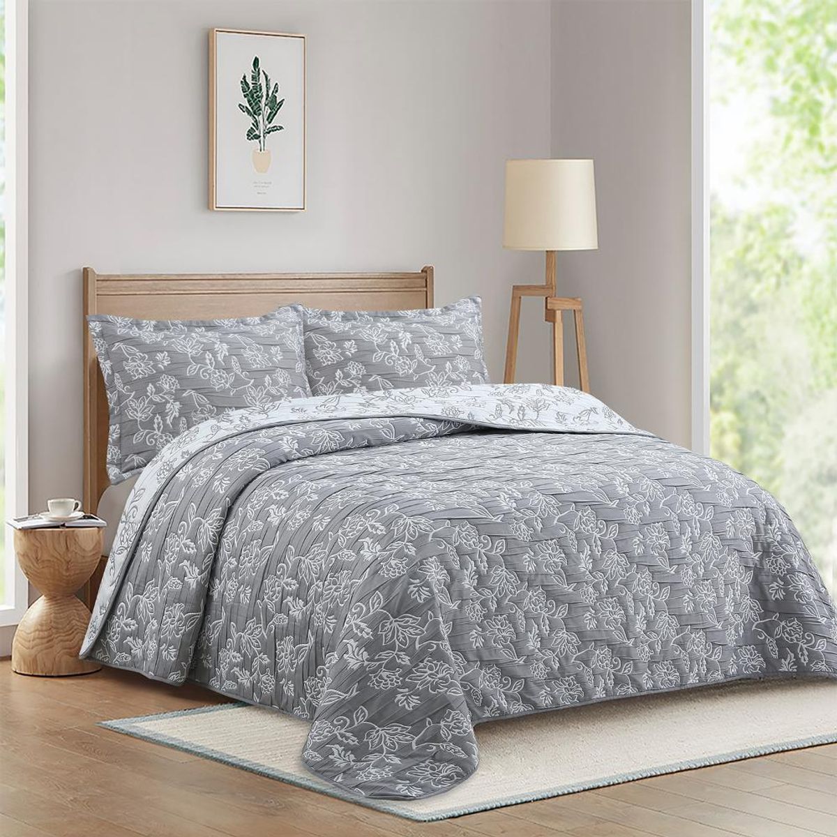 ANDES - Quilt Andes Jacquard Gris
