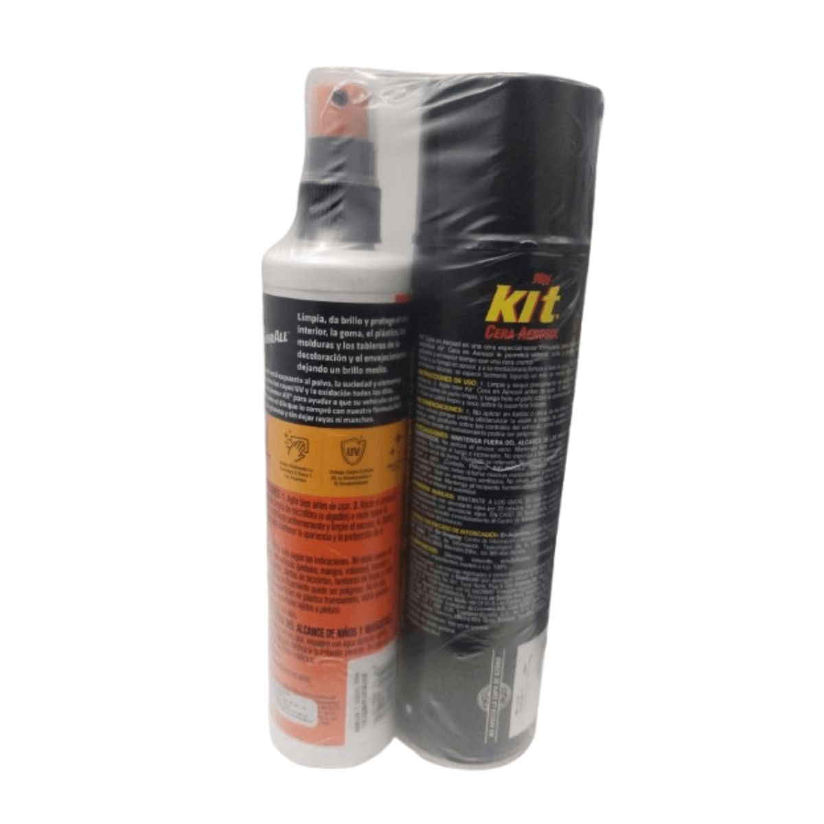 KIT - KIT CERA ASEROSOL + PROTECTOR DE VEHICULOS 2 UNIDADES