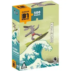 FRACTAL - 31 MINUTOS PUZZLE 500 PIEZAS EL GRAN TUSUNAMI