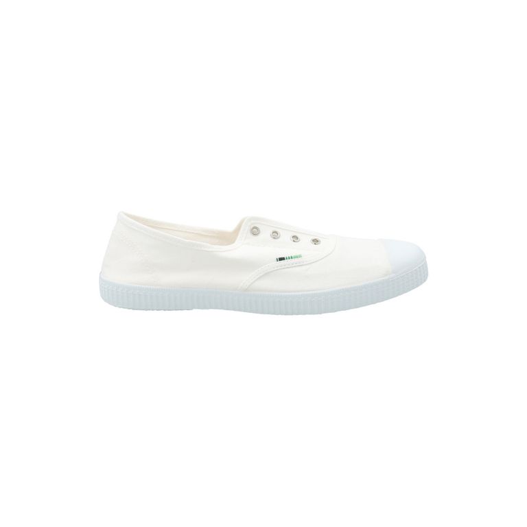 Zapatilla Algodón Orgánico Mujer Greece Blanco