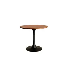 MOAD - Mesa Tulip 100cm Walnut-Black