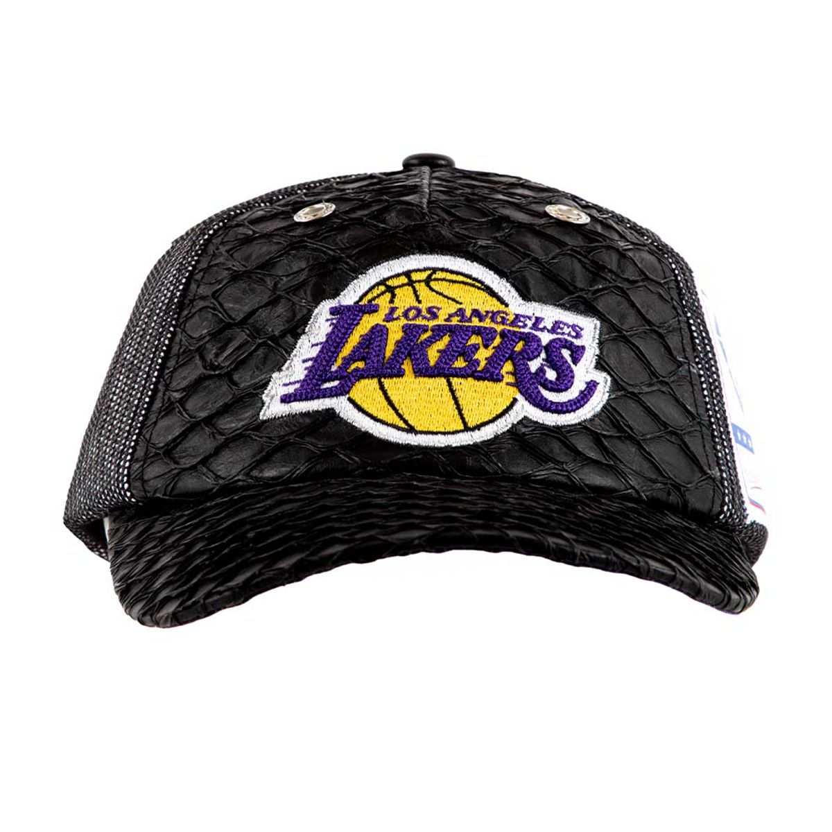 MITCHELL & NESS - Gorro Jockey Mitchell and Ness Los Angeles Lakers Platinum Lux Trucker