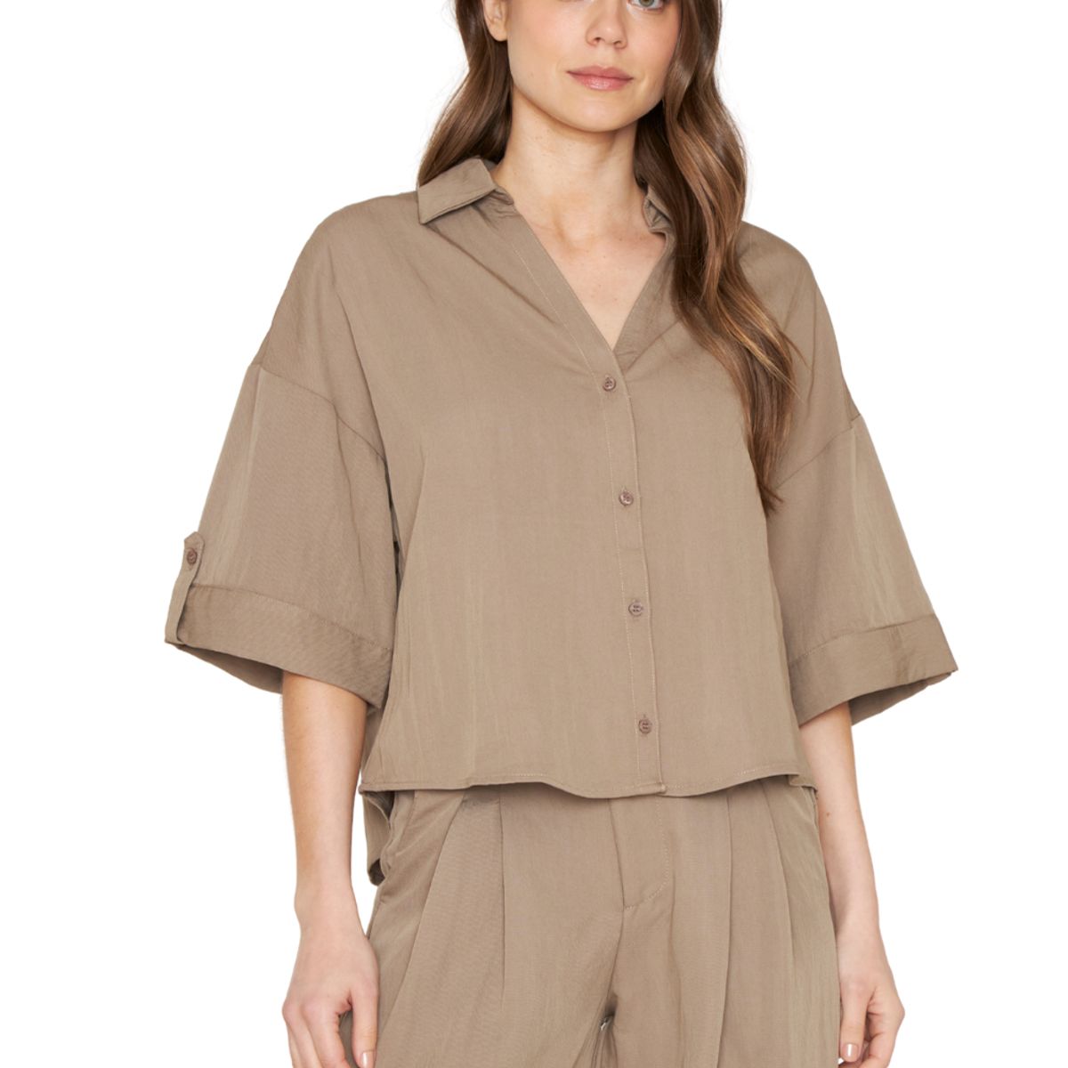 JACINTA TIENDA - Blusa Elena café Jacinta Tienda